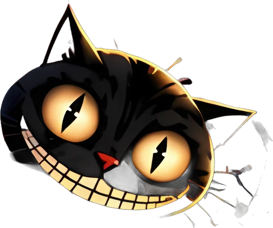 Il gatto dal grande sorriso della locandina